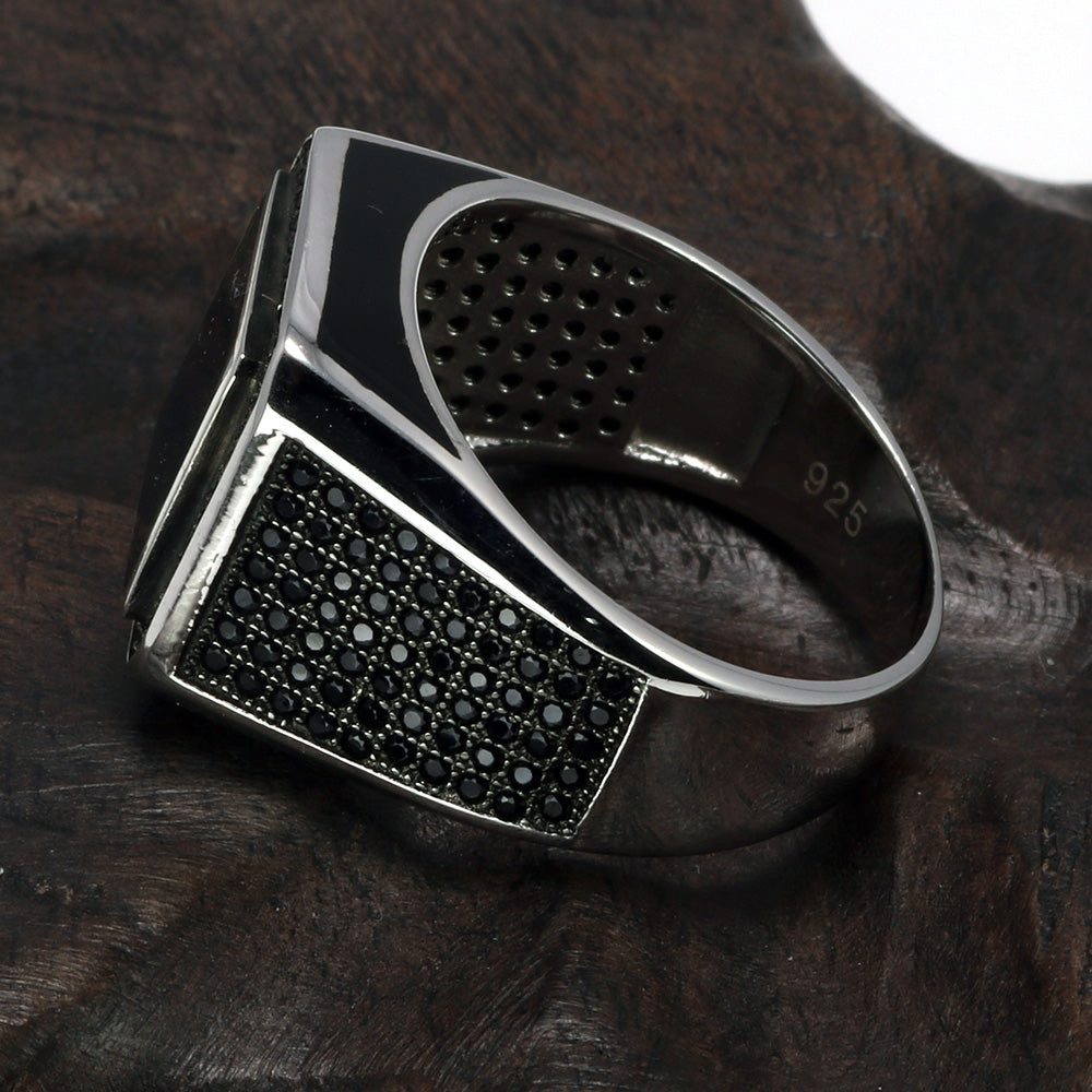 Anillo Hombre Piedra AGATA