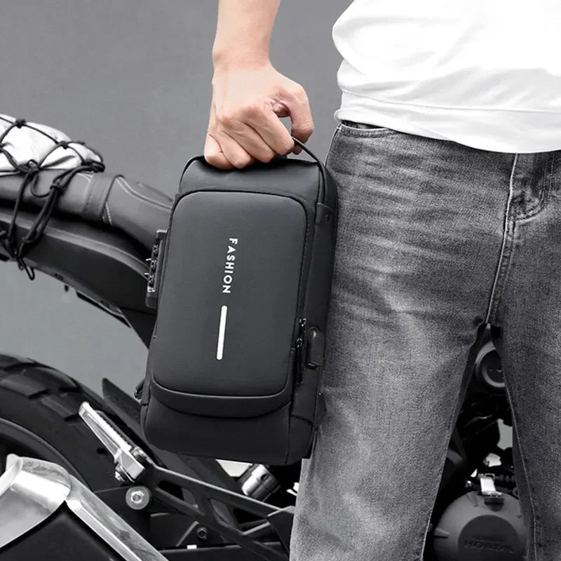 Canguro bolso antirrobo para hombre