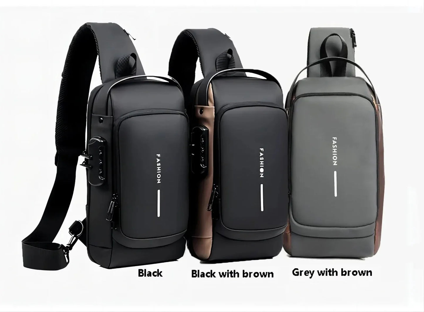 Canguro bolso antirrobo para hombre