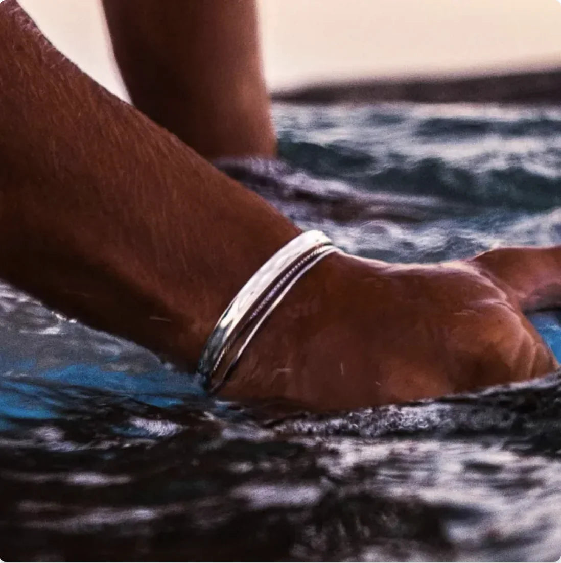 Bad Men's Stainless Steel Simple Stylish Bracelet