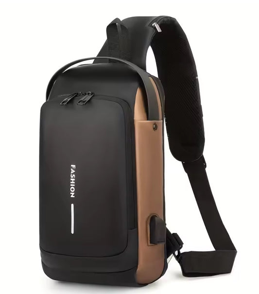 Canguro bolso antirrobo para hombre